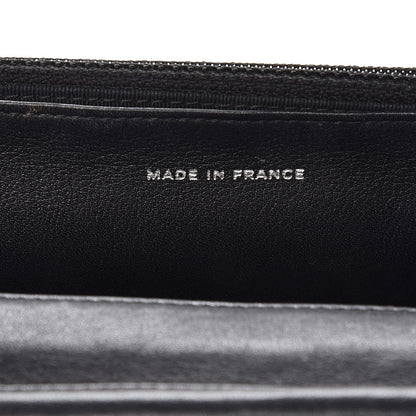 Chanel Patent Quilted Wallet On Chain WOC Black 7 of 11