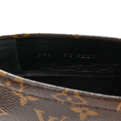 Louis Vuitton Monogram Chess Flat Loafer 37.5 8 of 8