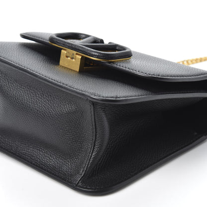 Valentino Garavani Grainy Calfskin Small VSling Shoulder Bag Black 6 of 10