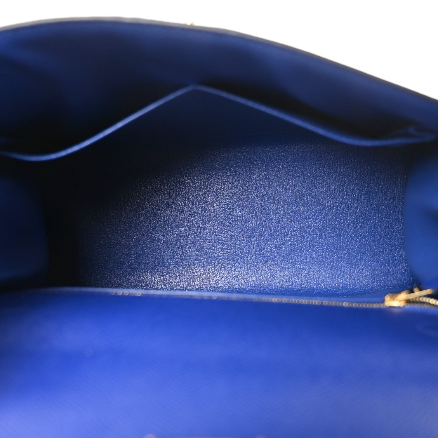 Hermes Epsom Kelly Sellier 28 Bleu Electrique 4 of 9
