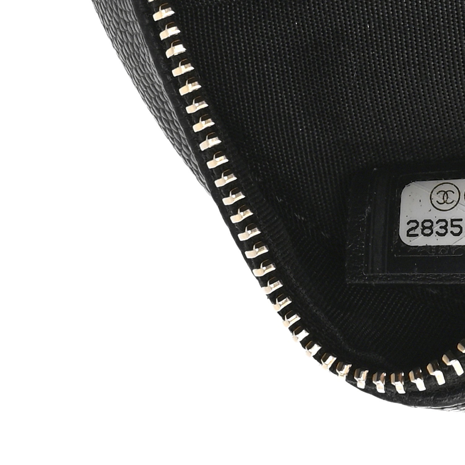 Chanel Caviar Quilted Round Filigree Crossbody Black 7 of 11