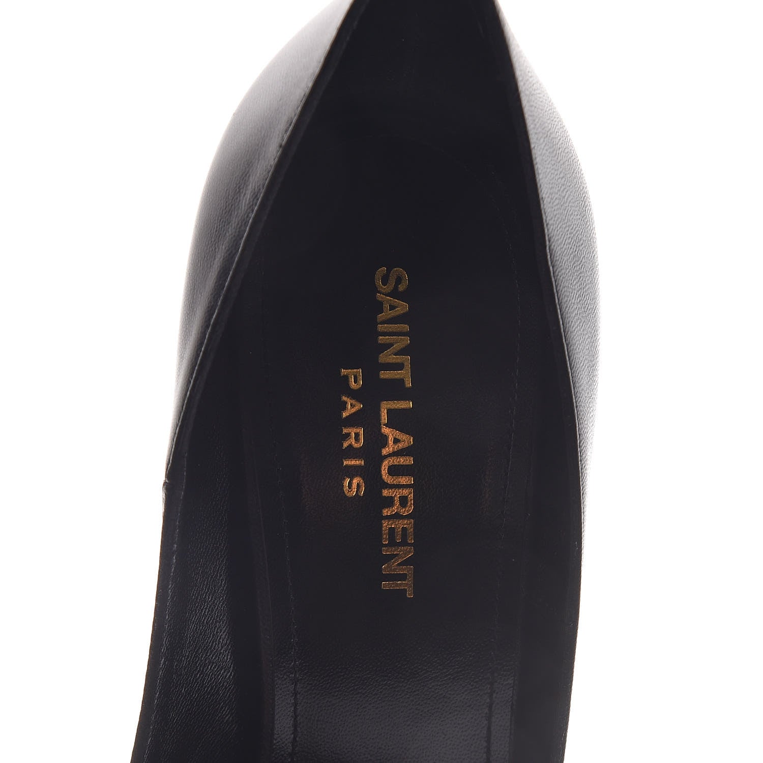 Saint Laurent Calfskin Zoe 105 Pumps 39 Black 6 of 8