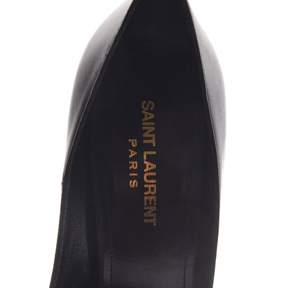 Saint Laurent Calfskin Zoe 105 Pumps 39 Black 6 of 8