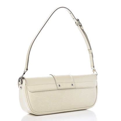 Louis Vuitton Epi Montaigne Clutch Ivory 3 of 9
