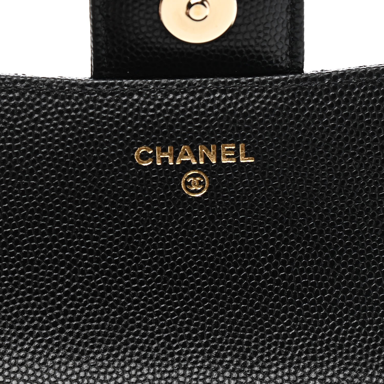 Chanel Caviar Quilted Glasses Case With Chain Black 6 of 9