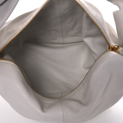 Bottega Veneta Calfskin Mini Double Knot Bag White 5 of 18