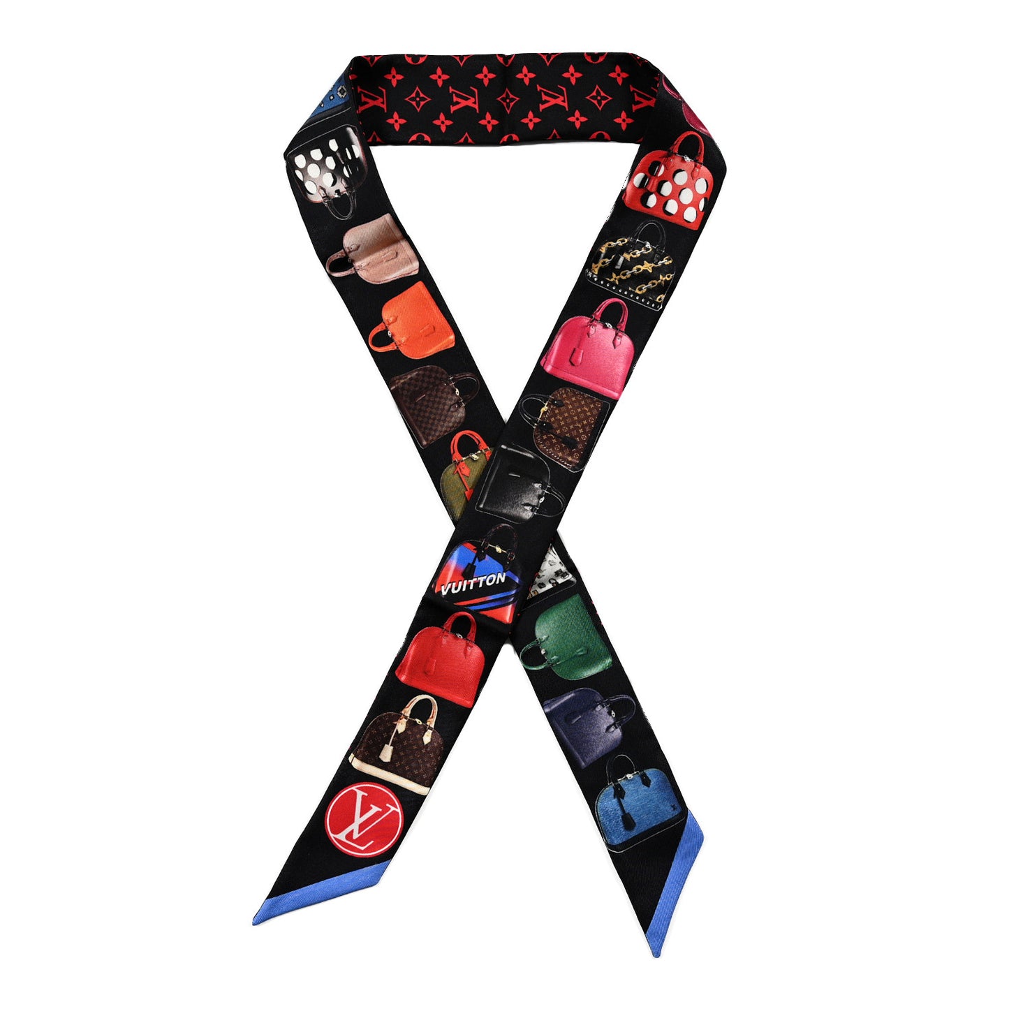 Silk Monogram Tribute To Alma BB Bandeau Black