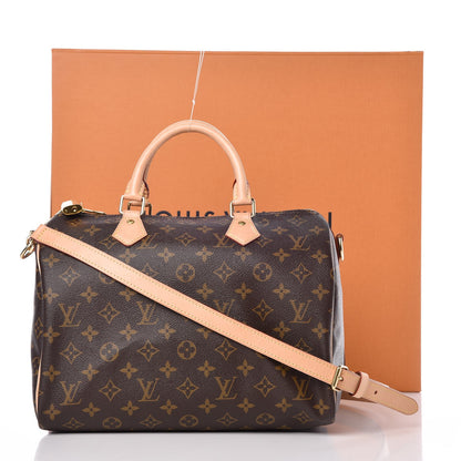 Louis Vuitton Monogram Speedy Bandouliere 30 12 of 12