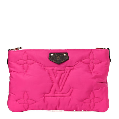 Louis Vuitton Econyl Monogram Pillow Maxi Multi Pochette Accessories Mini Pochette Fuchsia 1 of 8