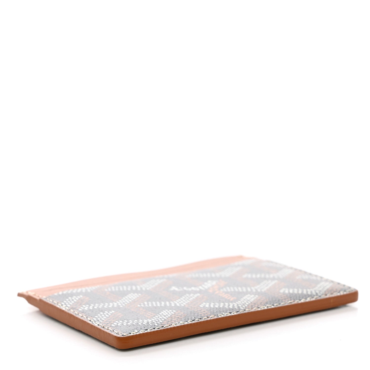 Goyard Goyardine Saint Sulpice Card Holder Black Gold 4 of 6