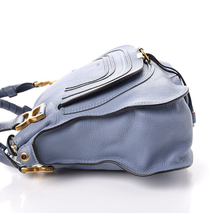 Chloe Calfskin Medium Marcie Satchel Street Blue 8 of 9
