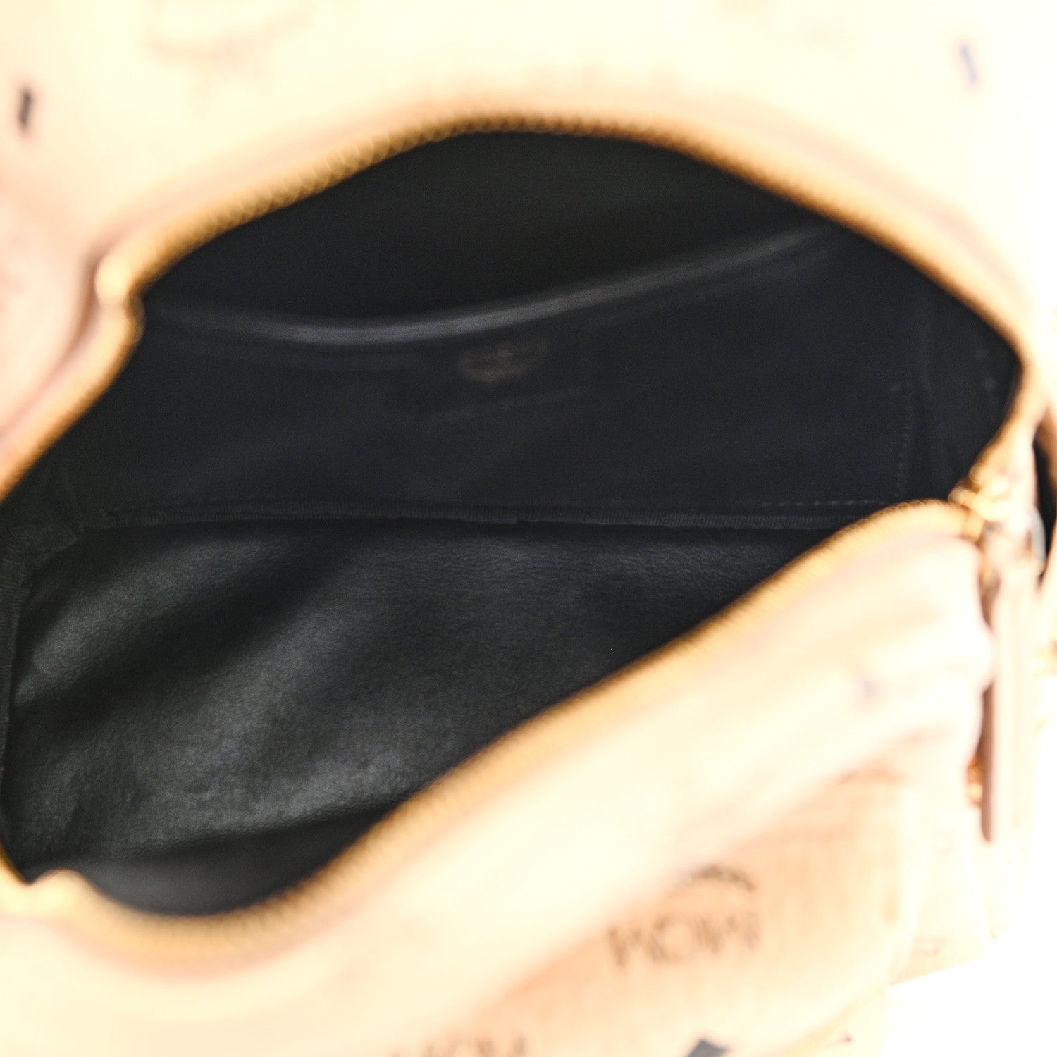 MCM Visetos Side Stud Mini Stark Backpack Beige 5 of 18