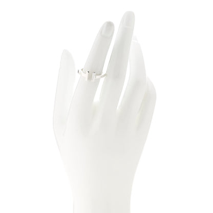 Tiffany Sterling Silver T Square Ring 53 6.25 2 of 7