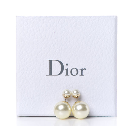 Christian Dior Pearl Mise En Dior Tribal Earrings 5 of 5