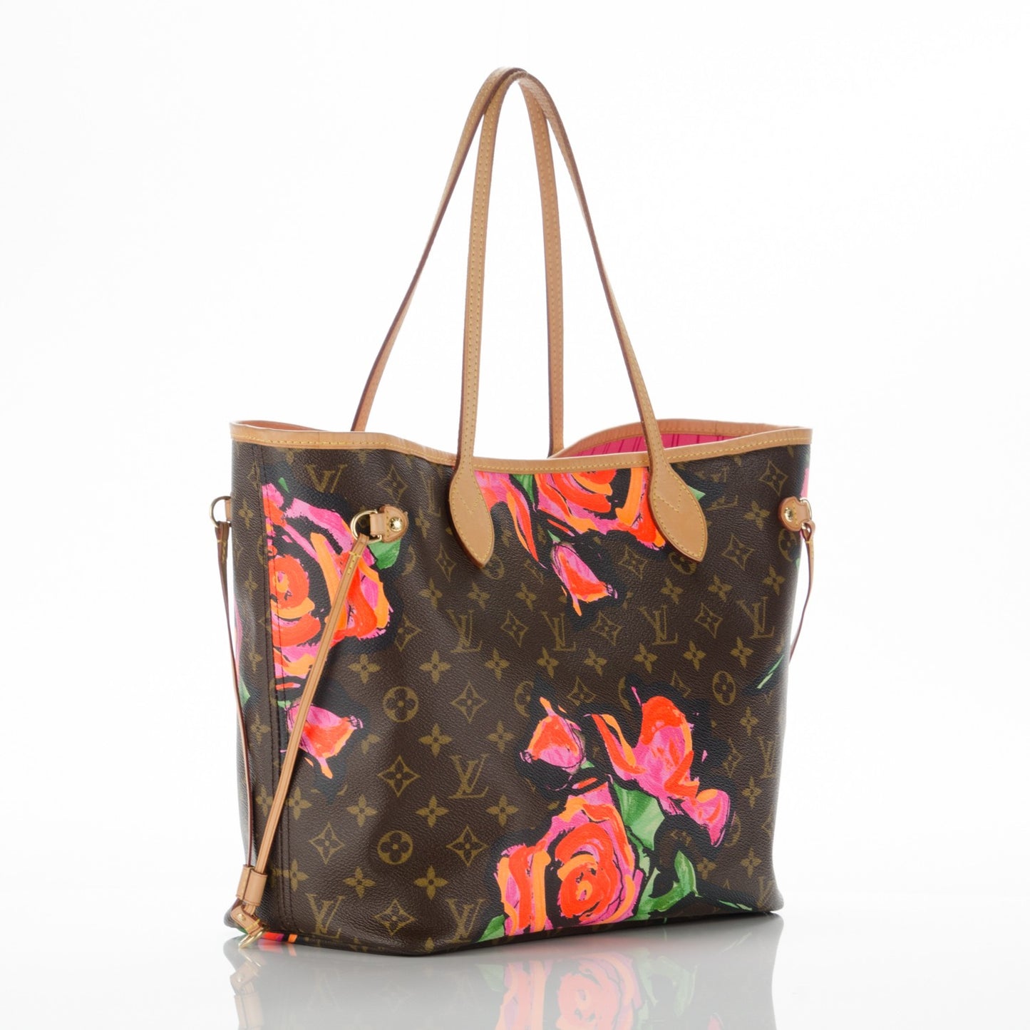 Monogram Roses Neverfull MM