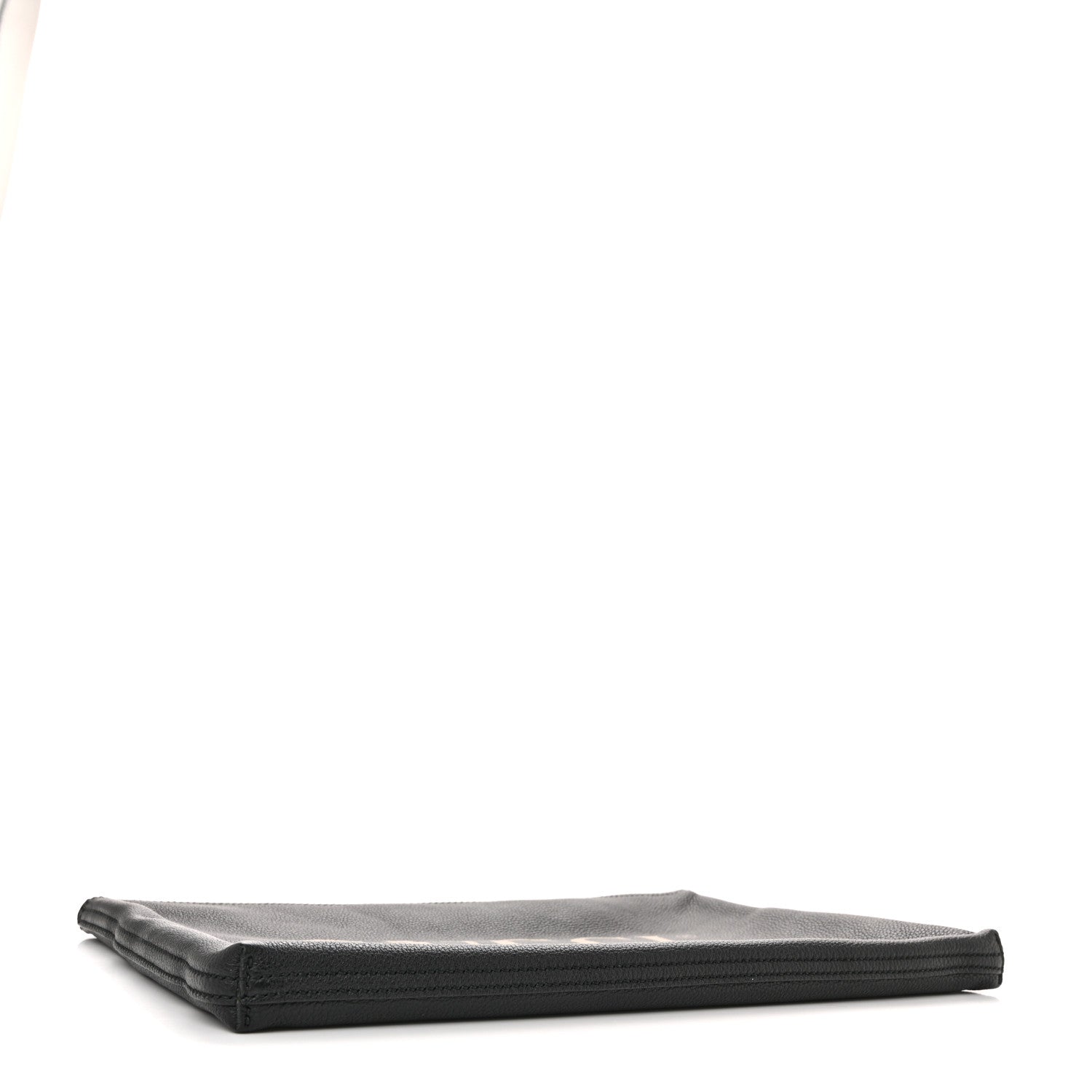 Gucci Pebbled Calfskin Large Logo Portfolio Clutch Black 8 of 16