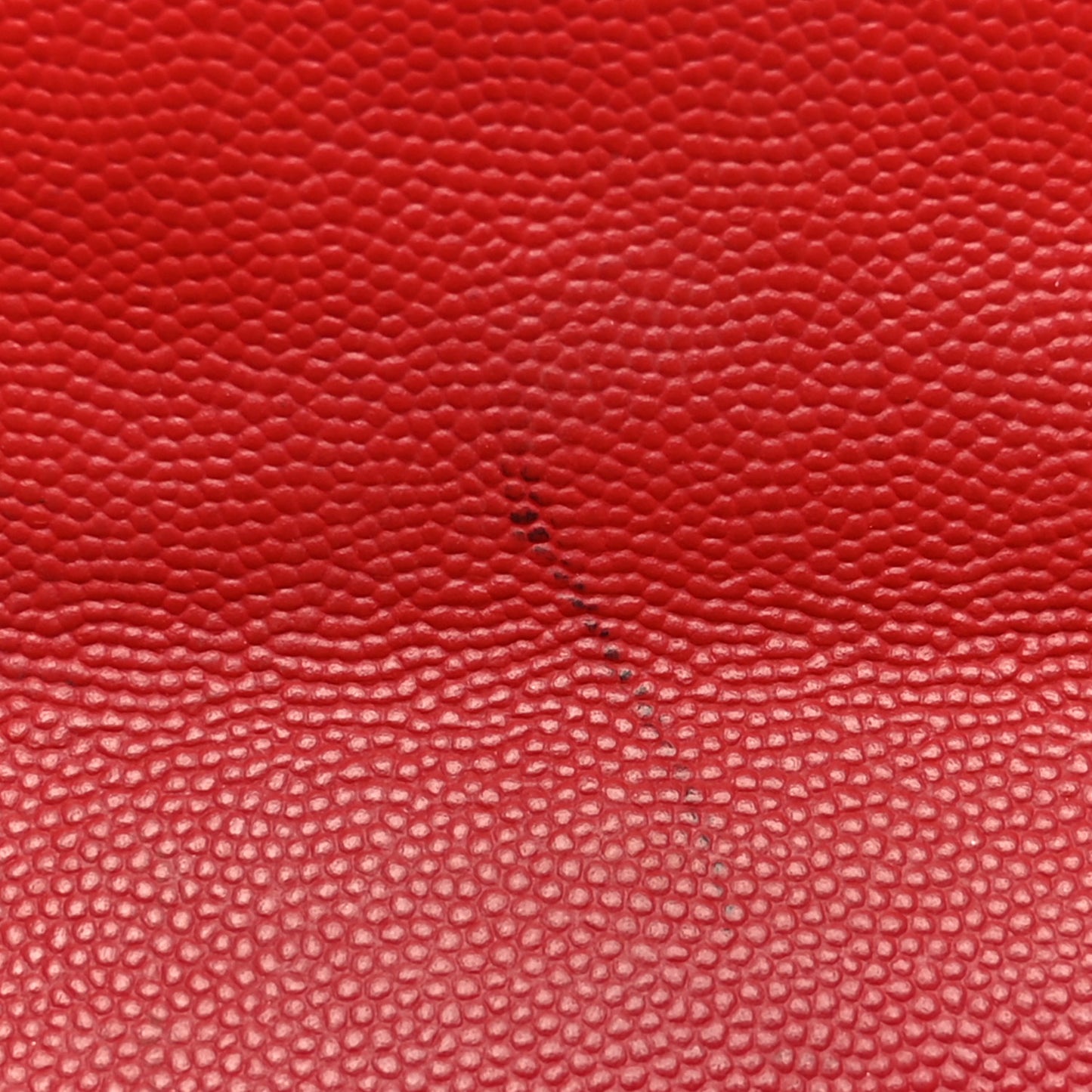 Grain De Poudre Matelasse Chevron Large Monogram Satchel Lipstick Red