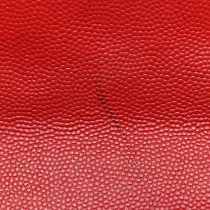 Saint Laurent Grain De Poudre Matelasse Chevron Large Monogram Satchel Lipstick Red 10 of 11