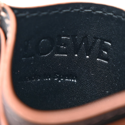 Loewe Calfskin Puzzle Card Holder Black 6 of 8