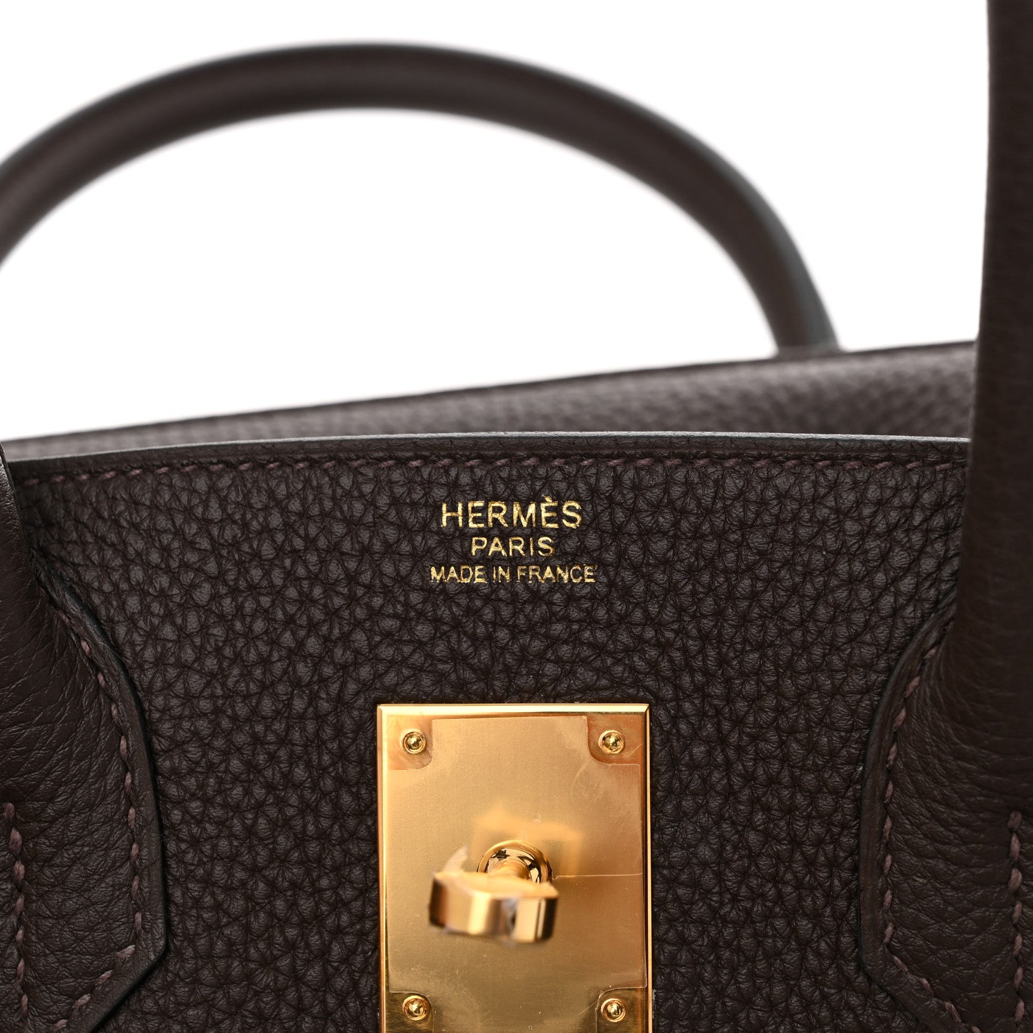 Hermes Togo Birkin 30 Chocolate 6 of 10