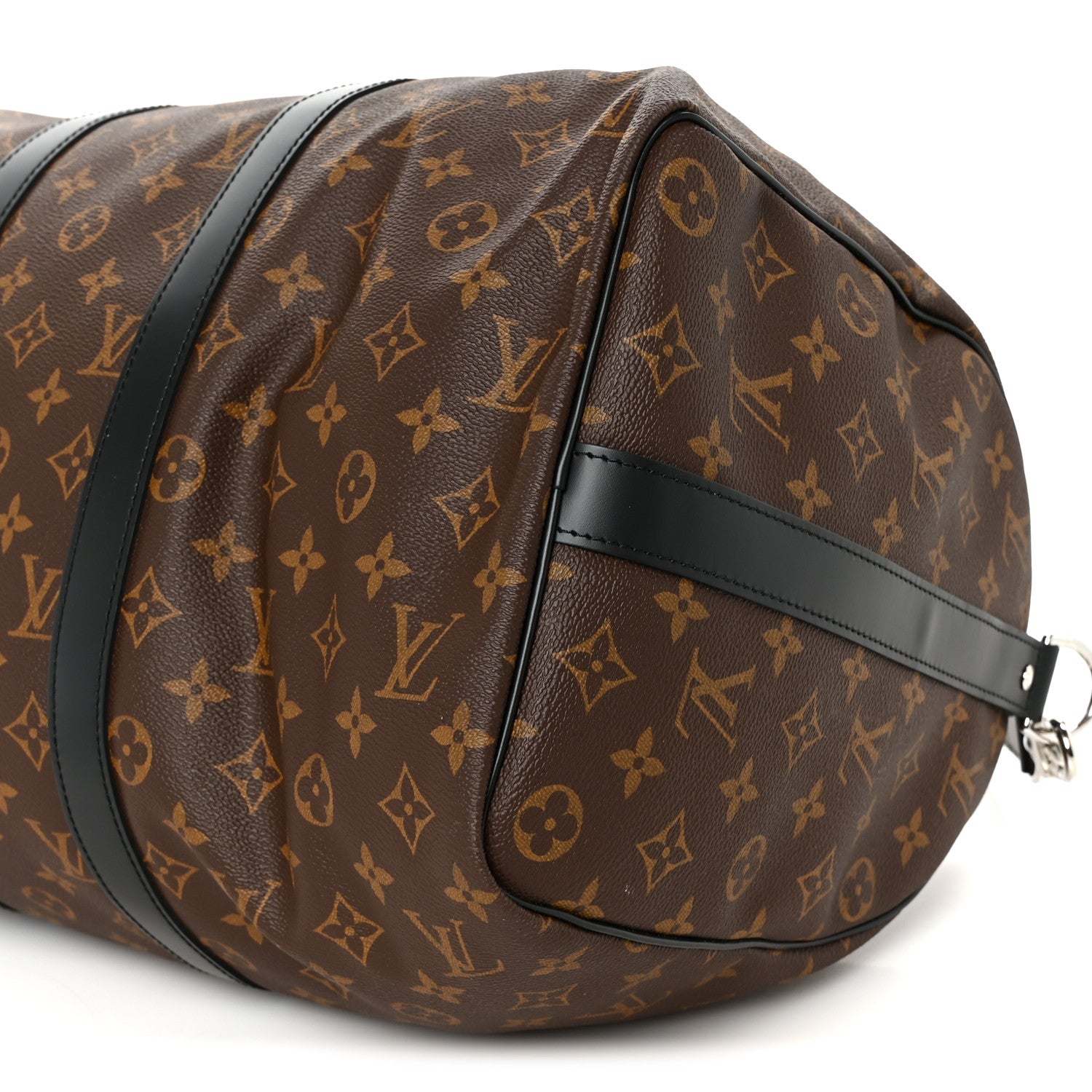 Louis Vuitton Monogram Macassar Keepall Bandouliere 45 9 of 9