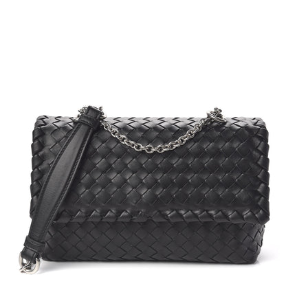 Bottega Veneta Nappa Intrecciato Baby Olimpia Shoulder Bag Tourmaline 1 of 10