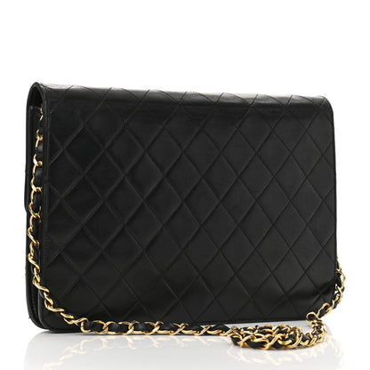 Chanel Lambskin Quilted Jumbo Single Flap Black 2 of 7