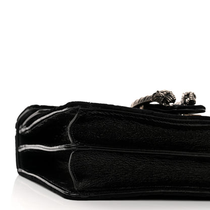 Gucci Velvet GG Monogram Small Dionysus Shoulder Bag Black 9 of 10