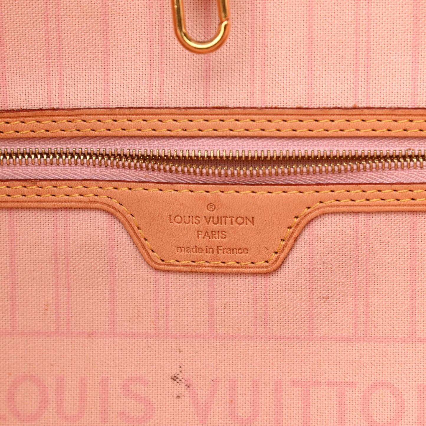 Damier Azur Neo Neverfull GM Rose Ballerine