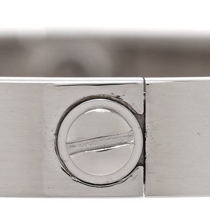 Cartier 18K White Gold LOVE Bracelet 17 5 of 6