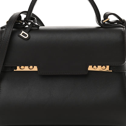 Delvaux Smooth Calfskin Mini Tempete Satchel Brown 8 of 15