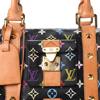 Louis Vuitton Monogram Multicolor Keepall 45 Black 13 of 13