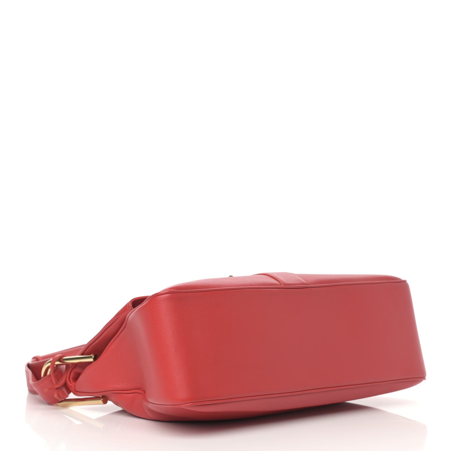 Delvaux Calfskin Givry Shoulder Bag Red 4 of 15