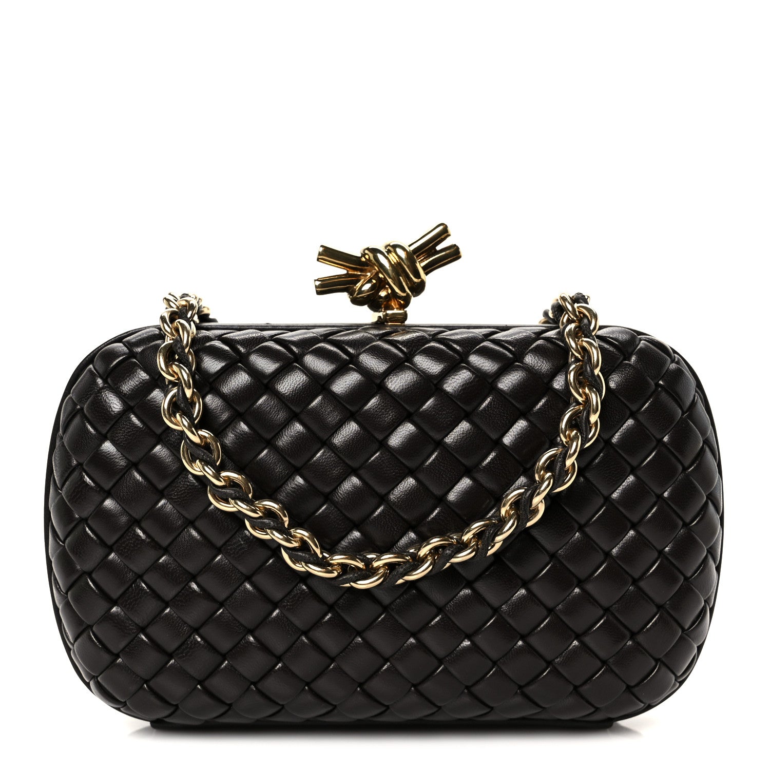 Bottega Veneta Padded Nappa Intrecciato Knot Chain Ebene 1 of 10