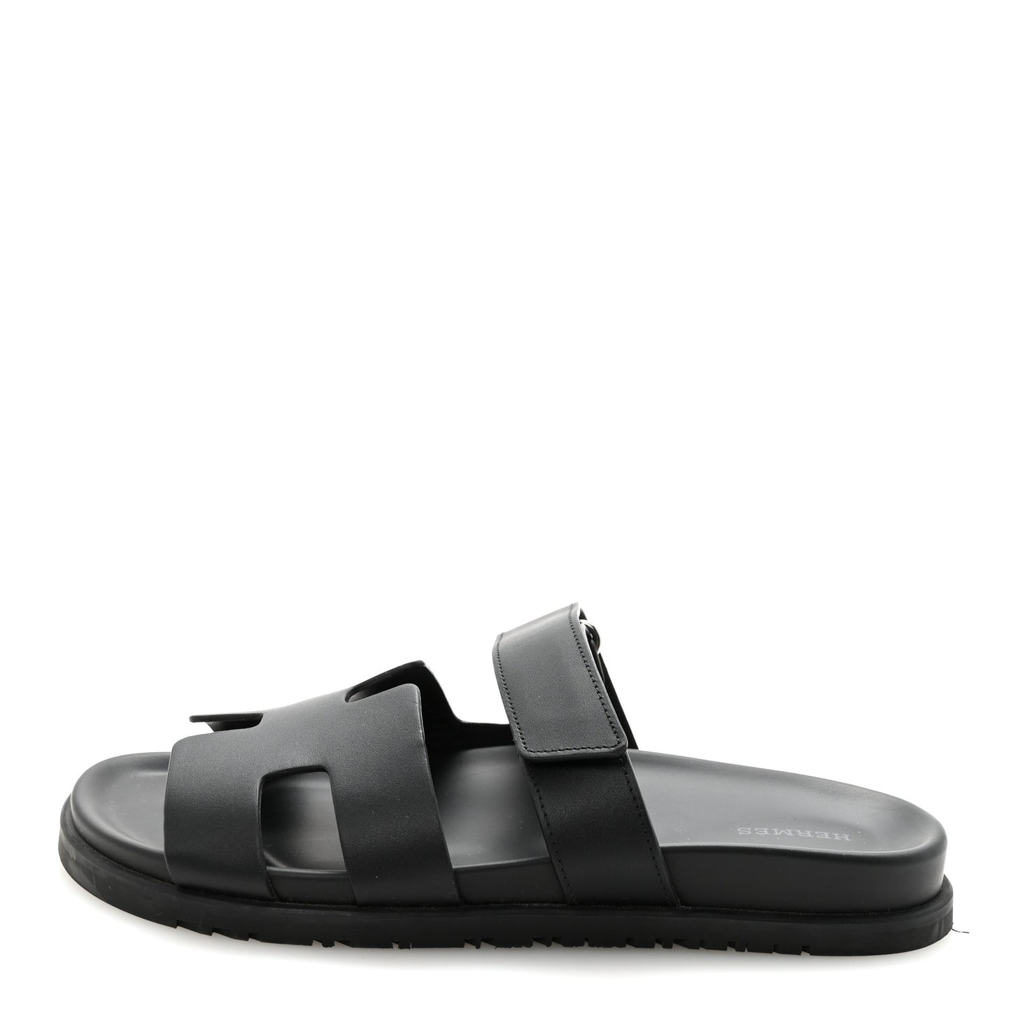 Calfskin Womens Chypre Sandals 40 Black