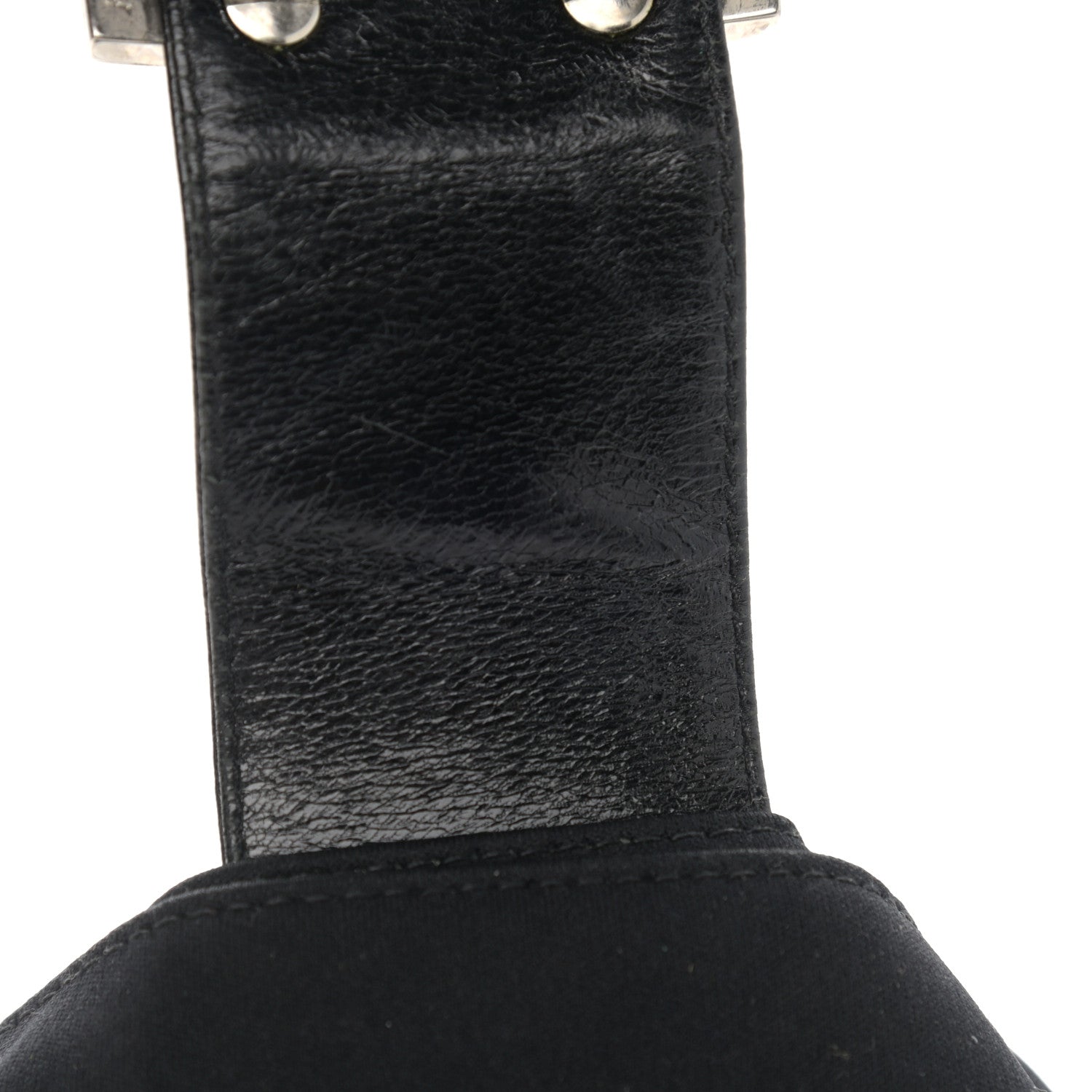 Fendi Nylon Baguette Bag Black 11 of 12