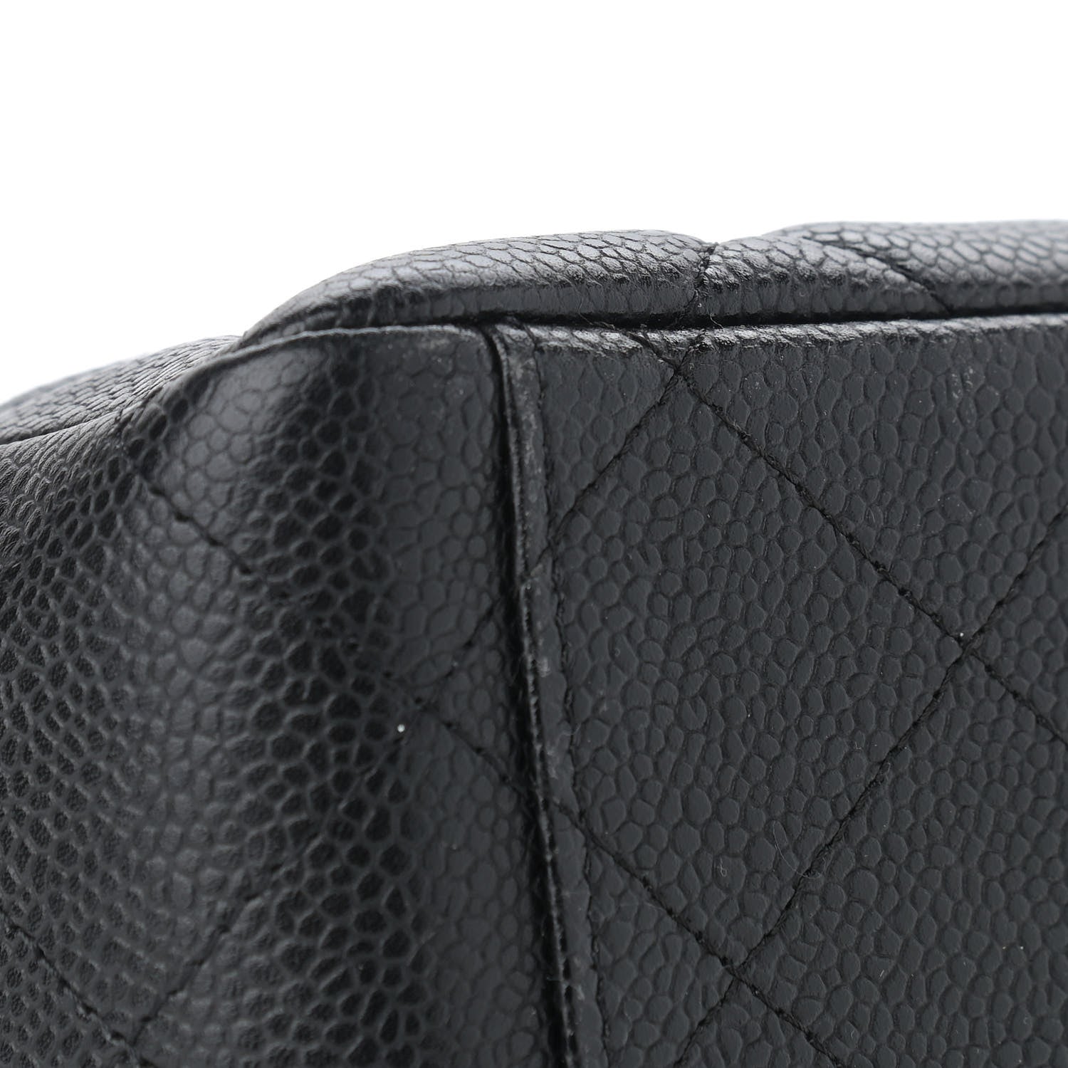 Chanel Caviar Quilted Maxi Single Flap Black 11 of 12