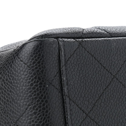 Chanel Caviar Quilted Maxi Single Flap Black 11 of 12