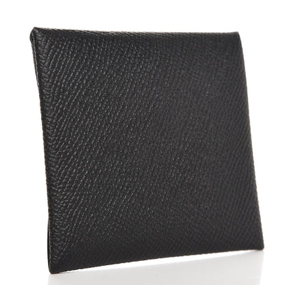 Hermes Epsom Bastia Coin Purse Black 3 of 7