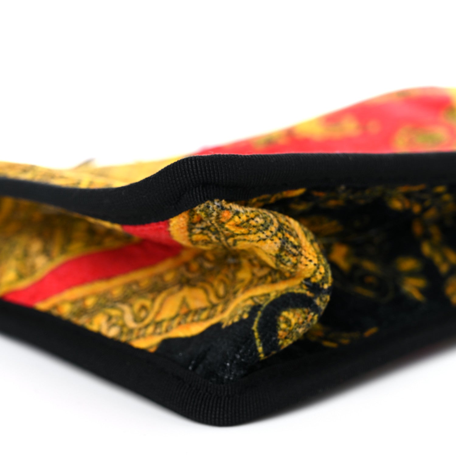 Versace Baroque Print Icon Pouch Red 7 of 8