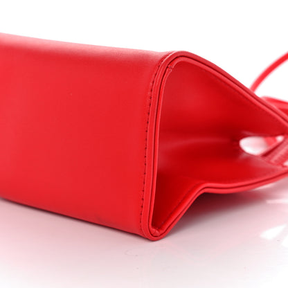 Telfar Vegan Leather Small Shopping Bag Red 9 of 9