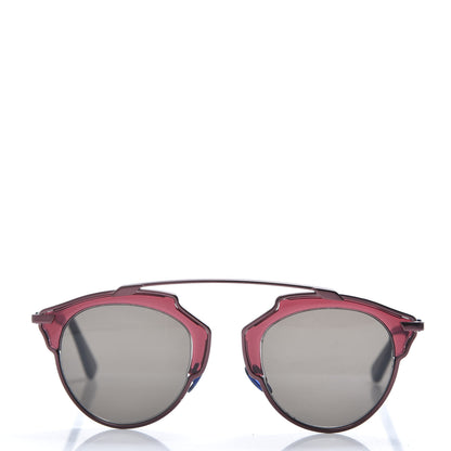 Christian Dior So Real Sunglasses Red Blue 2 of 7