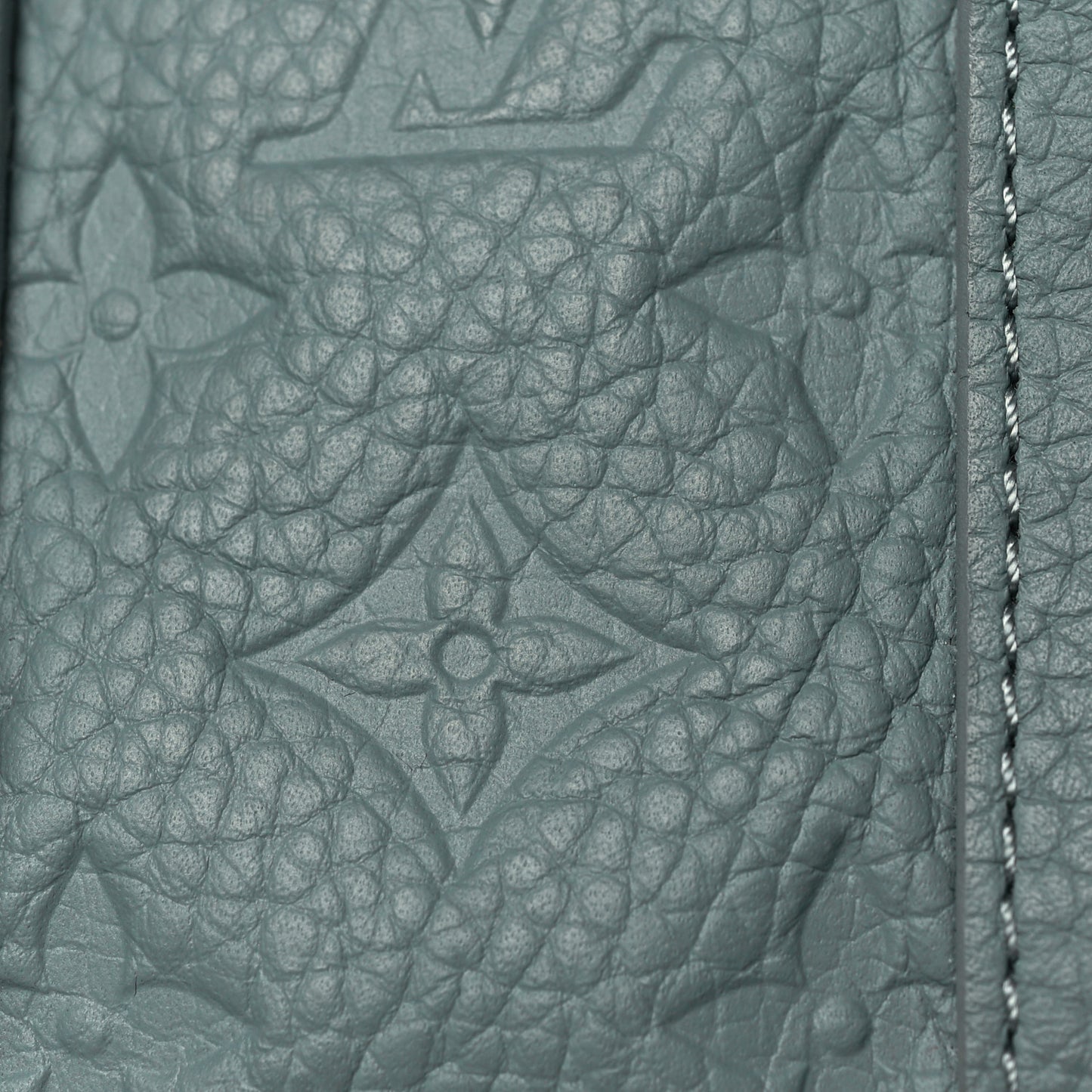 Monogram Taurillon Keepall Bandouliere 25 Misty Lake Green
