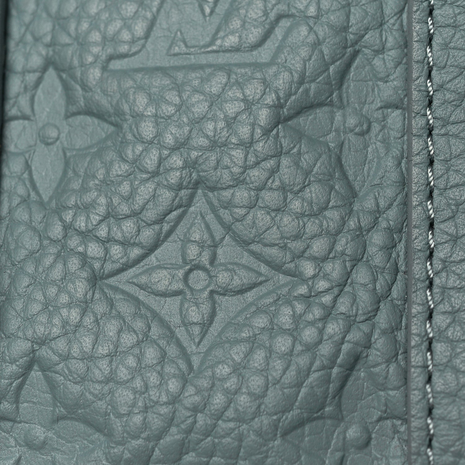 Louis Vuitton Monogram Taurillon Keepall Bandouliere 25 Misty Lake Green 7 of 9