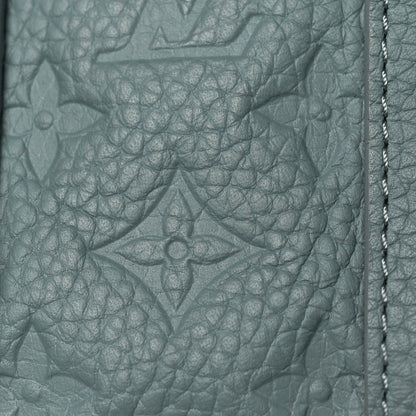 Louis Vuitton Monogram Taurillon Keepall Bandouliere 25 Misty Lake Green 7 of 9