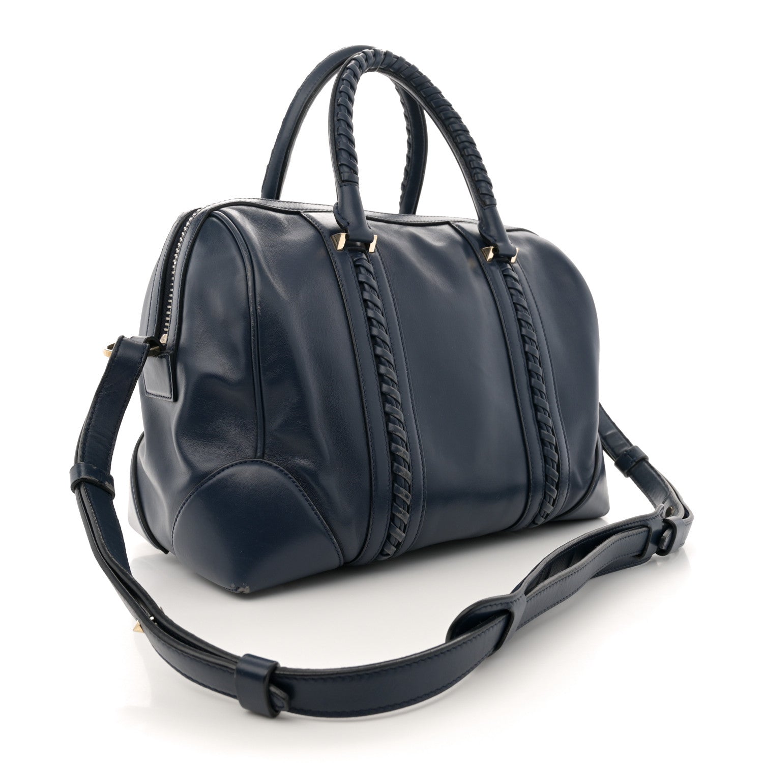 Givenchy Calfskin Braided Medium Lucrezia Blue 3 of 16
