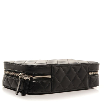 Chanel Lambskin Quilted Jewelry Case Black 4 of 8