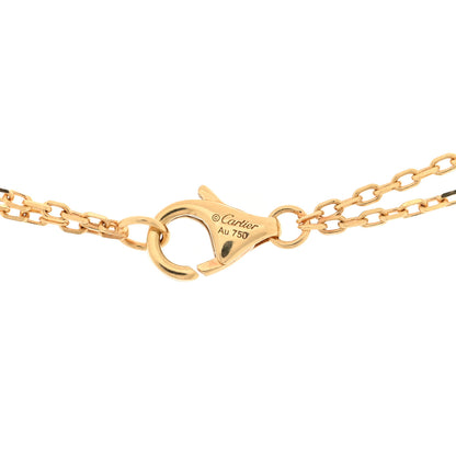 Cartier 18K Yellow Gold 2 Diamond LOVE Necklace 4 of 4