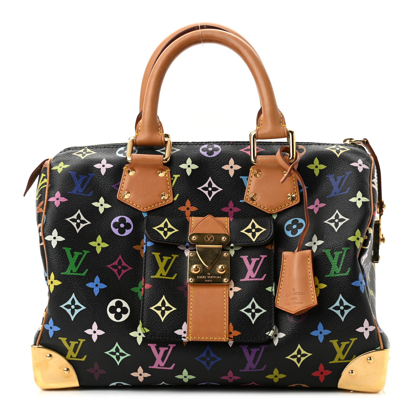 Monogram Multicolor Speedy 30 Black