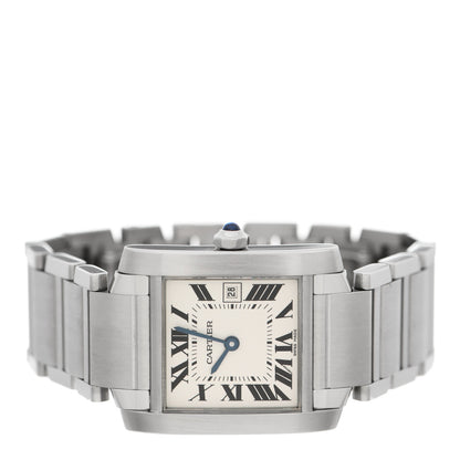 Cartier Stainless Steel 25mm Tank Francaise Quartz Watch 2 of 5